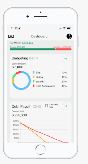Wealth Builder Mobile Dashboard